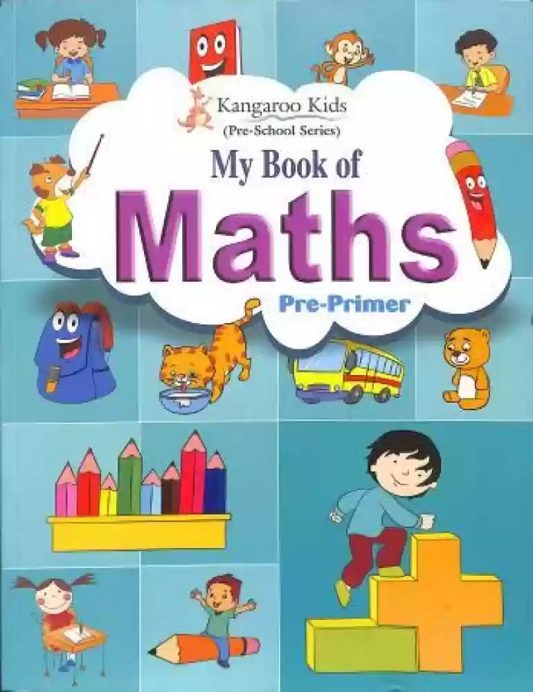 My Book Of Maths Pre Primer : Kangaroo Kids Pre School Series - Retail Maharaj
