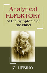 Analytical Repertory of the Symptoms of the Mind - Retail Maharaj