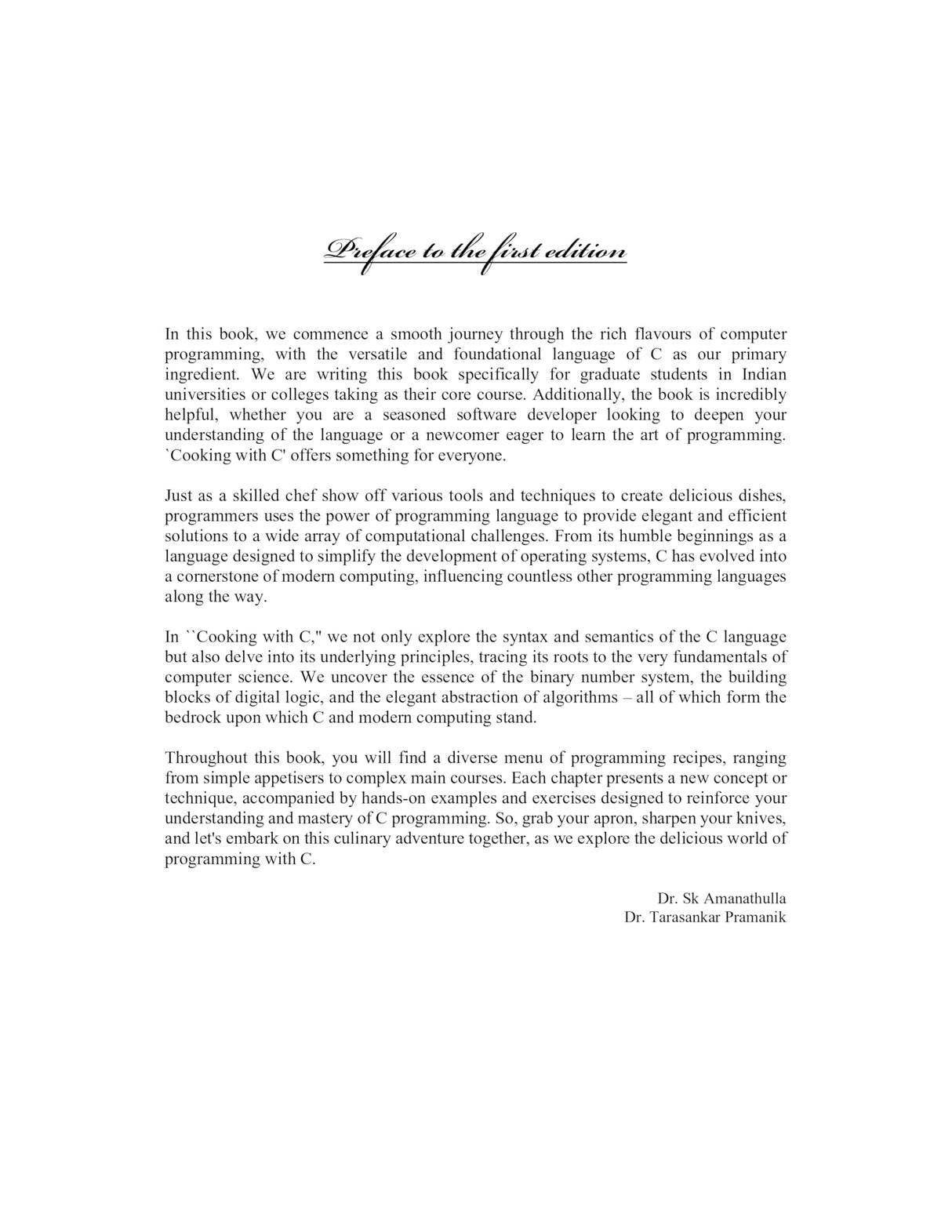 Cooking With C (English Version) Techno World - Retail Maharaj