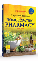 DD Banerjee Augmented Textbook of Homoeopathic Pharmacy (4th Edition) In Accordance with CBDC Syllabus - Retail Maharaj