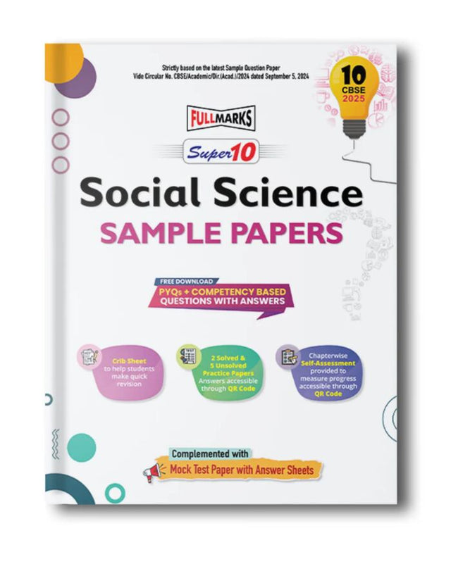 Full Marks | Super 10 | Sample Papers | Social Science | Class 10 | 2025 Exam - Retail Maharaj