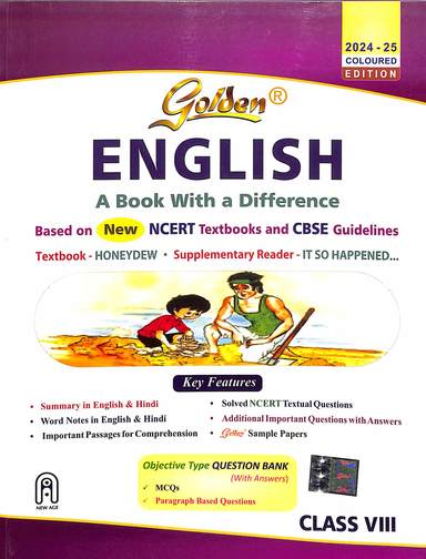 Golden English Class 8 : Cbse - Retail Maharaj
