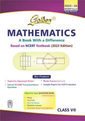 Golden Mathematics: Based on NEW NCERT for Class - 7 - Retail Maharaj