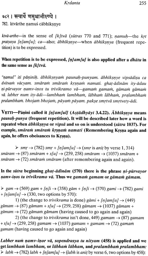 Hari Namamrta Vyakaranam - Learn Sanskrit Grammar Through the Names of Krishna (Set of 2 Volumes) - Retail Maharaj