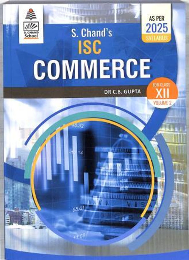 Isc Commerce Volume 2 Class 12 (As Per 2025 Syllabus)