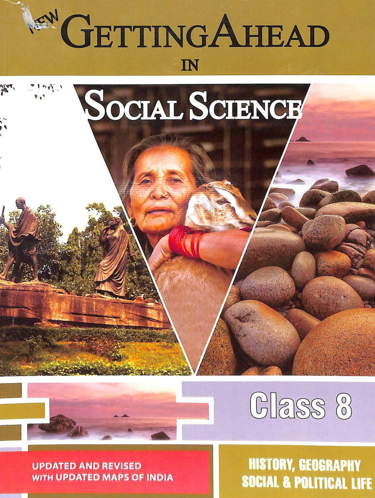 New Getting Ahead In Social Science Class 8 History Geography Social & Political Life : Cbse - Retail Maharaj