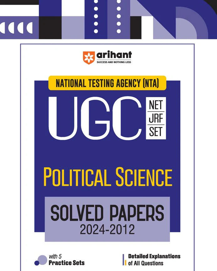 NTA UGC NET /JRF/SET 2025 - Political Science Solved Papers (2024-2012) - Retail Maharaj