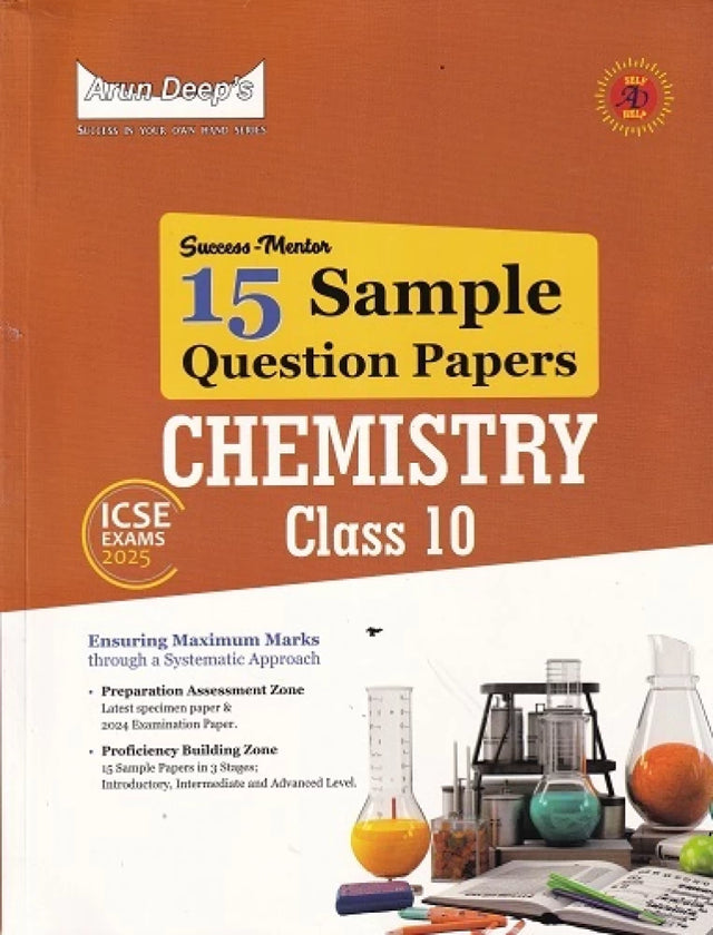 Success-Mentor 15 Sample Question Papers Chemistry ICSE Class 10 (2025 Exam) - Retail Maharaj