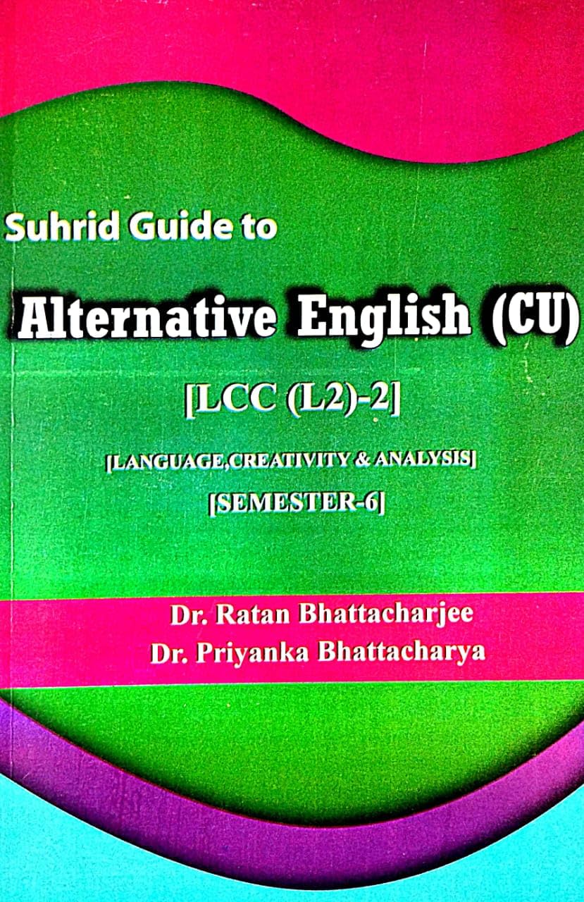 Suhrid Guide to Alternative English (CU) LCC (L2) -2 Sem-6 (English Ve