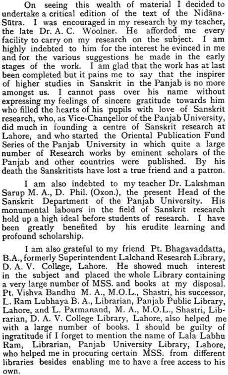 Nidana-Sutra of Patanjali (Edited with an Introduction, a Fragmentary Commentary and Indices) - Retail Maharaj