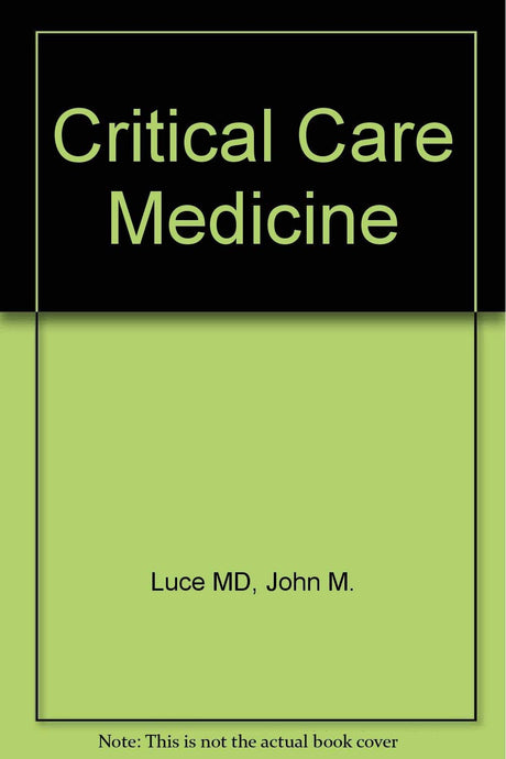Critical Care Medicine - Retail Maharaj