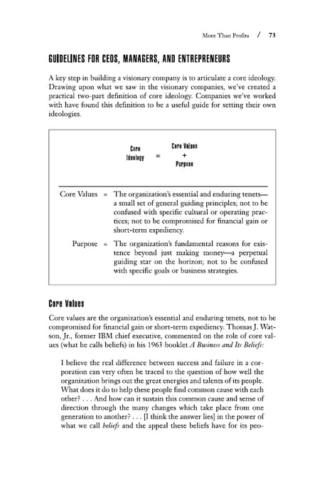 Built To Last: Successful Habits of Visionary Companies - Retail Maharaj