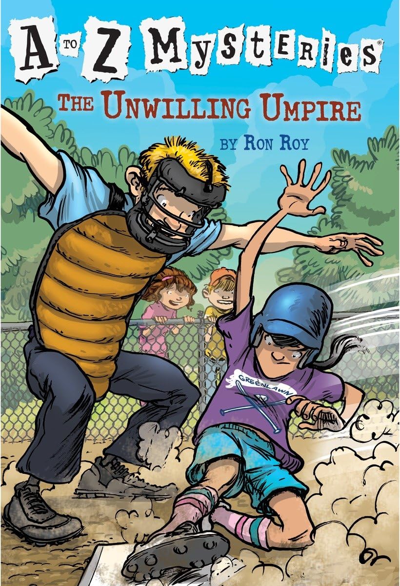 A to Z Mysteries: The Unwilling Umpire (A Stepping Stone Book(TM)): 21 [Paperback] Roy, Ron and Gurney, John Steven - Retail Maharaj