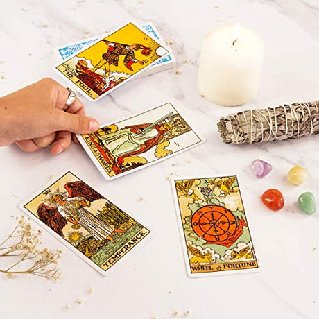The Original Rider Waite Tarot Pack [Cards] Waite, A.E. and Colman Smith, Pamela [Cards] Waite, A.E. and Colman Smith, Pamela - Retail Maharaj