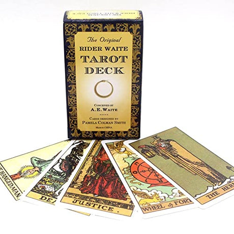 The Original Rider Waite Tarot Pack [Cards] Waite, A.E. and Colman Smith, Pamela [Cards] Waite, A.E. and Colman Smith, Pamela - Retail Maharaj
