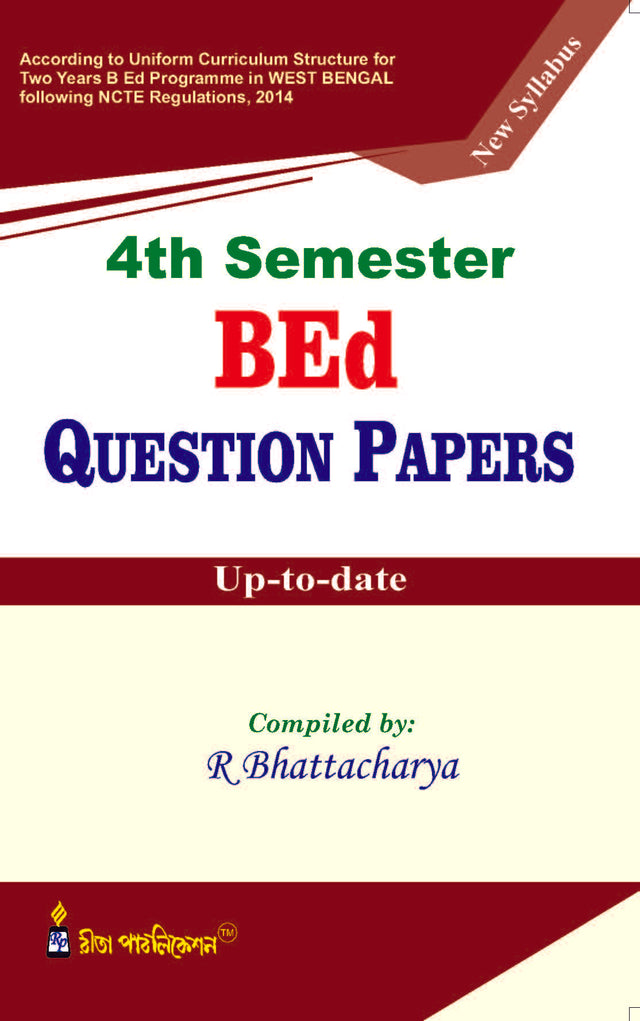 BEd Question Papers_4th Semester - Retail Maharaj