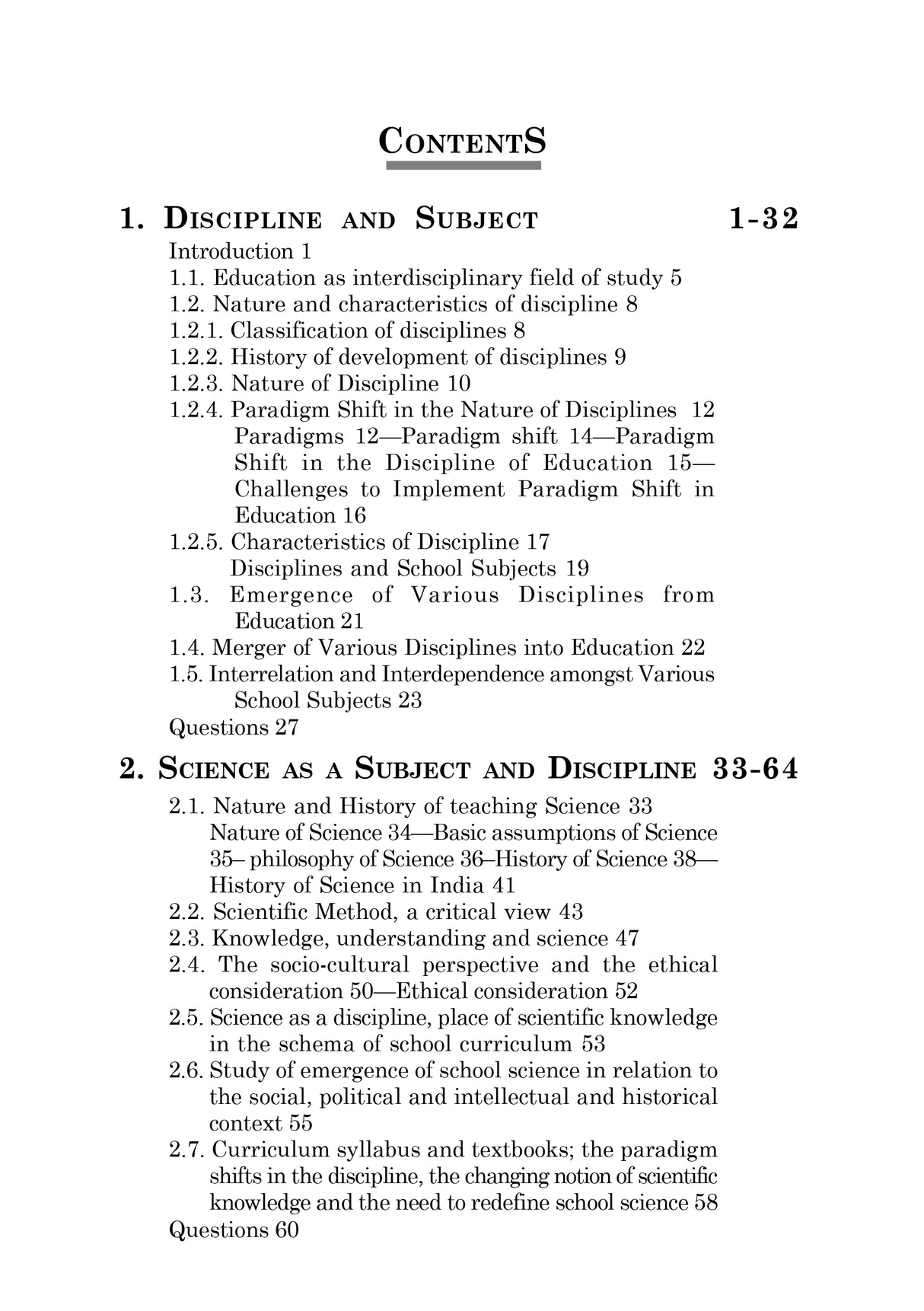 CC-05_Understanding Discipline and Subjects - Retail Maharaj