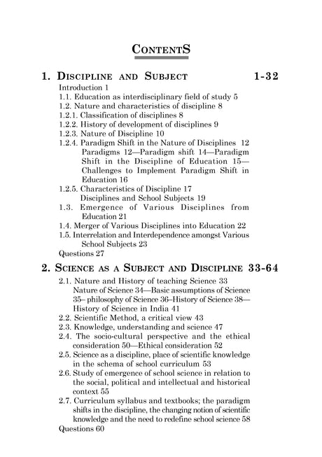 CC-05_Understanding Discipline and Subjects - Retail Maharaj