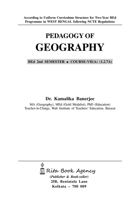 CC-07A_2_Social Science_Pedagogy of Geography - Retail Maharaj