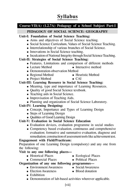CC-07A_2_Social Science_Pedagogy of Geography - Retail Maharaj