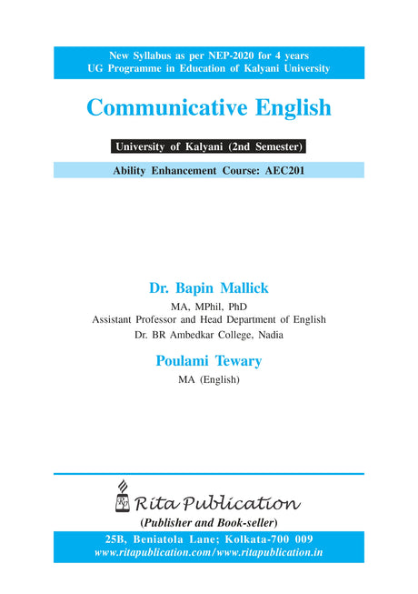 Communicative English KU 2nd Sem_AEC201 - Retail Maharaj
