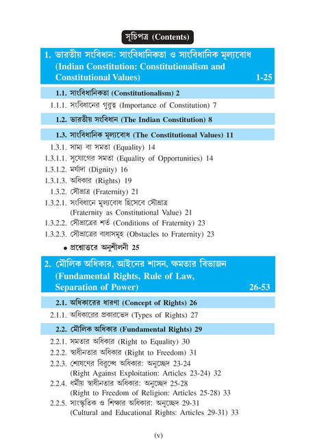 CVAC_Sangbidhanik Mulyabodh (Constitutional Values)_CU_1st Sem - Retail Maharaj