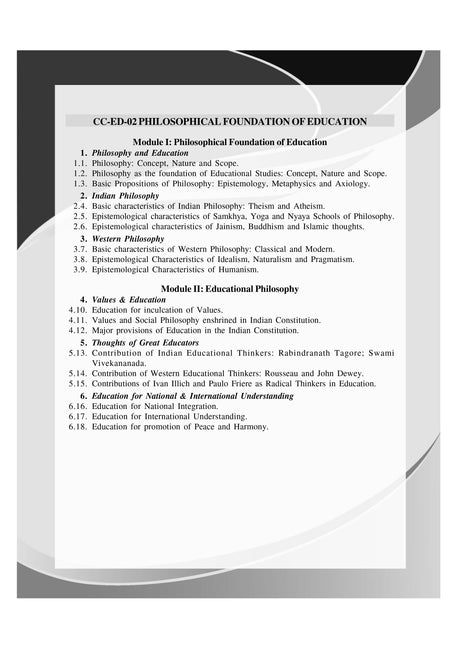 Education_Hons_1st Semester (NSOU)-BA Scholar - Retail Maharaj