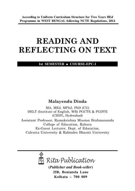 EPC-1_Reading and Reflecting on Texts - Retail Maharaj