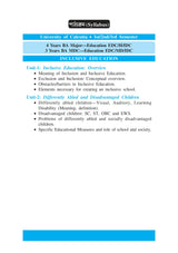 MDC Inclusive Education_CU_1st Sem_4yrs Major and 3yrs_MDC - Retail Maharaj