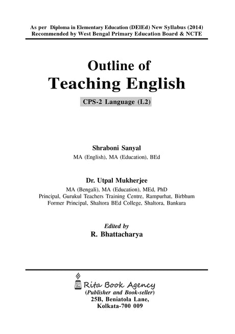 Outline of Teaching English - Retail Maharaj