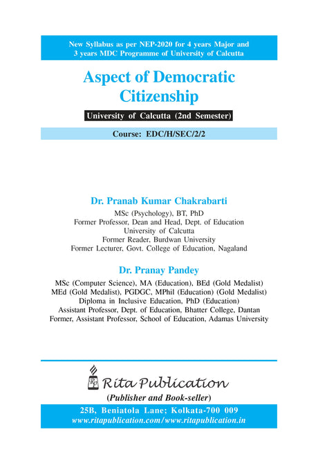 SEC-2 Aspect of Democratic Citizenship - Retail Maharaj