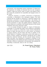 SEC-2 Aspect of Democratic Citizenship - Retail Maharaj