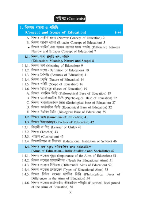 Siksha Niti (BU)-Sem 1(Minor)- Principles of Educati - Retail Maharaj