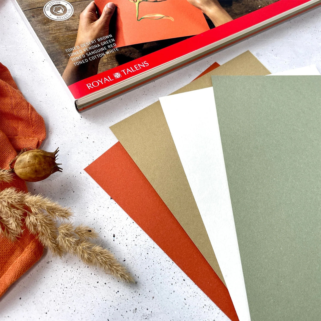 Royal Talens Toned Colour Mix Paper Pad 180 gsm - Retail Maharaj