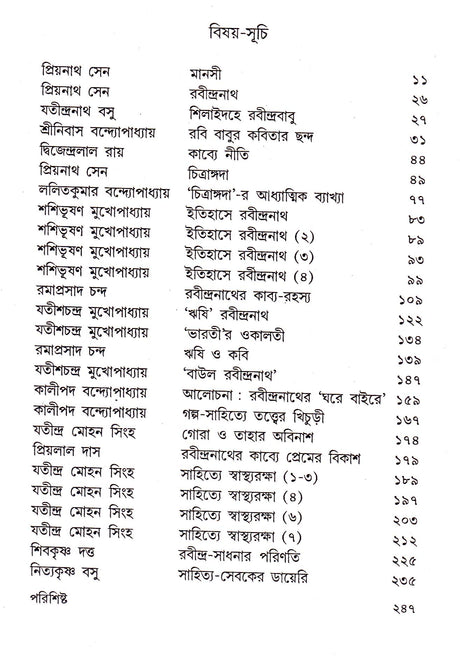 Sahitya Patrikay Rabindraprasanga - Retail Maharaj