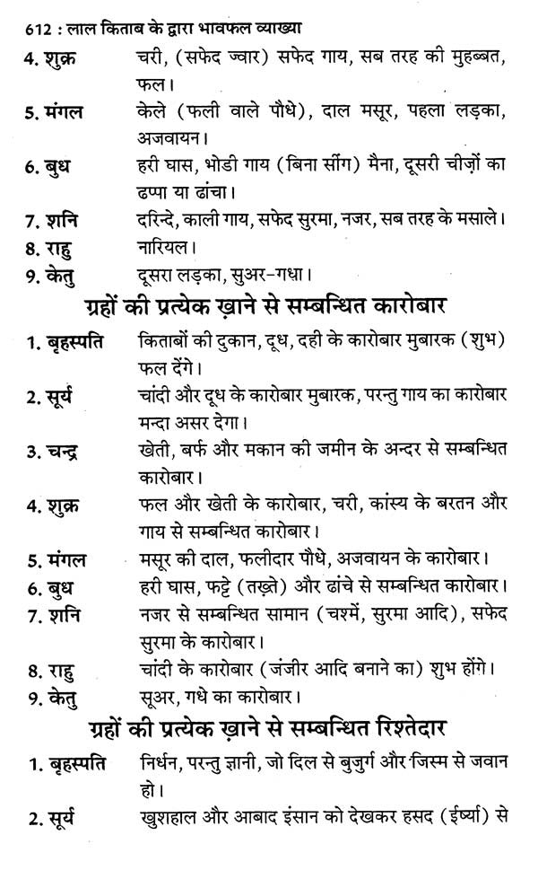 लाल किताब (भावफल व्याख्या)- Lal Kitam- Bhavafal Vyakhya (Set of 2 Volumes) - Retail Maharaj