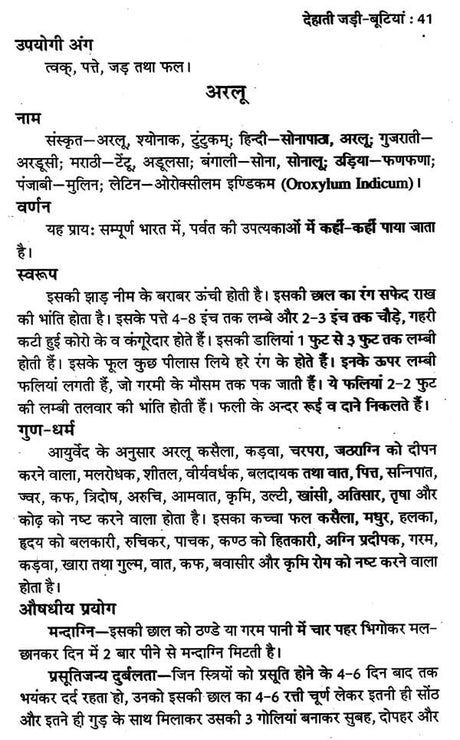 देहाती जड़ी - बूटियां (आयुर्वेद, यूनानी व हकीमी चिकित्सा)- Rustic Herbs (Ayurveda, Unani and Hakimi Medicine) - Retail Maharaj