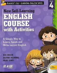 S.CHAND, NEW SELF-LEARNING ENGLISH COURSE WITH ACTIVITIES BOOK - 4 - Retail Maharaj