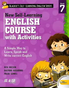 S.CHAND, NEW SELF-LEARNING ENGLISH COURSE WITH ACTIVITIES BOOK - 7 - Retail Maharaj