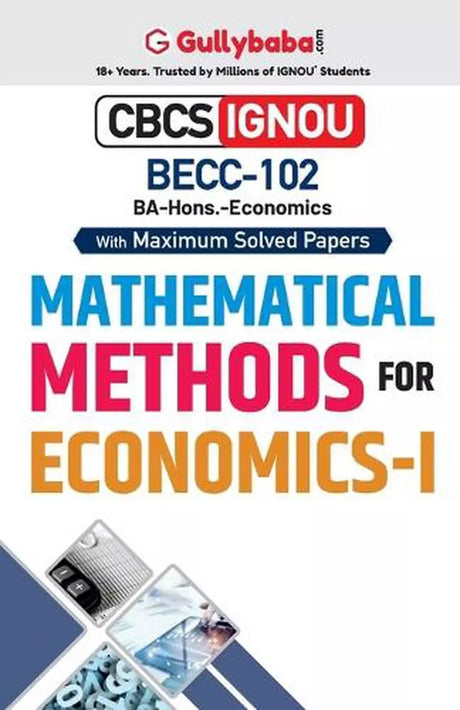 BECC-102 Mathematical Methods for Economics-I - Retail Maharaj