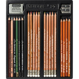 General’s Classic Drawing and Sketching Kit – 22 Piece Artist Set