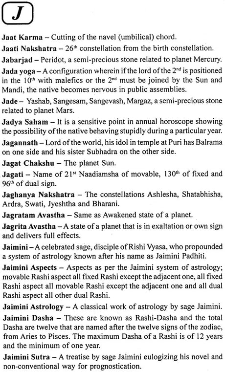 Astrology - Concepts Explained In Alphabetic Order In English - Retail Maharaj