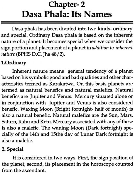 Jyotish: Parashar Code of Prediction: Dasa Analysis - Effects / Events: Based on Ten Prime Classics - Retail Maharaj