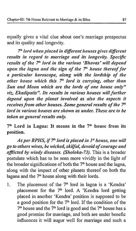 Marrige & Its Parameters Through Astrology [English] By Er. PL Khushu - Retail Maharaj