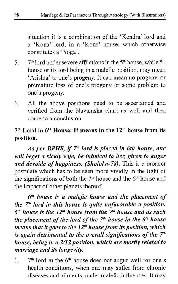 Marrige & Its Parameters Through Astrology [English] By Er. PL Khushu - Retail Maharaj