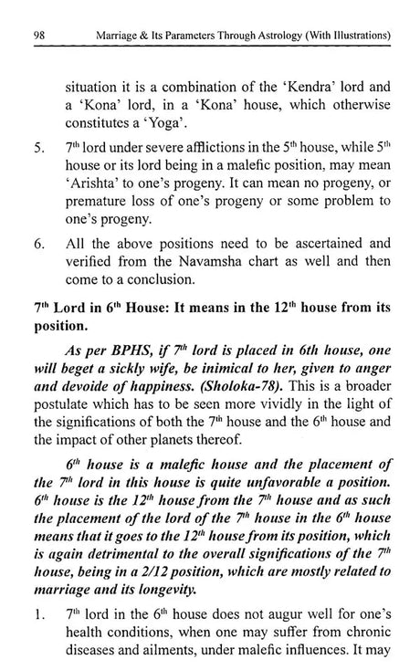 Marrige & Its Parameters Through Astrology [English] By Er. PL Khushu - Retail Maharaj