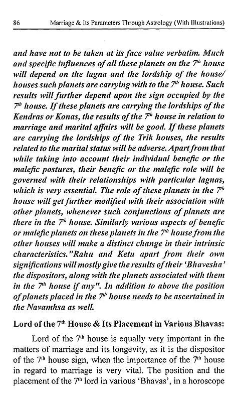 Marrige & Its Parameters Through Astrology [English] By Er. PL Khushu - Retail Maharaj
