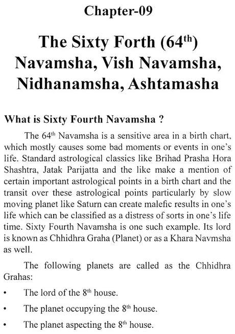 Navamsha & its Importance in Vedic Astrology - Er. P. L. Khushu - Sagar Publications - English - Retail Maharaj