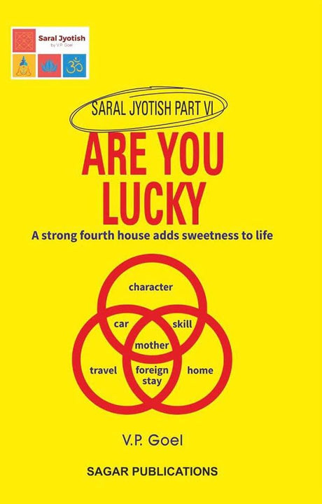 SARAL JYOTISH PART 6 - ARE YOU LUCKY [ENGLISH] [SAGAR PUBLICATIONS] - 2023 - Retail Maharaj