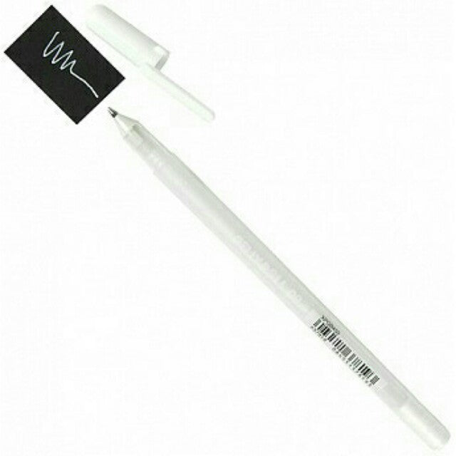 Sakura Gelly Roll White Gel Pen Open Stock Multiple Tip Sizes